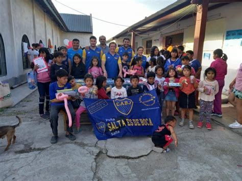 La Peña De Boca En Salta Festejará El Día Del Niño En B° La Paz Radio Cadena Máxima Fm1067