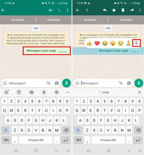 Whatsapp Como Reagir A Mensagens Qualquer Emoji