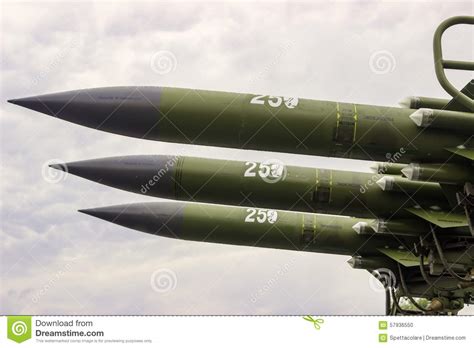 Combat Missiles In A Row Warhead Projectile Weapons Of Mass