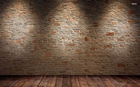 Brick Wall And Wood Floor Hd Wallpaper Brick Wall Backdrop Brick Wall Background Brick Backdrops