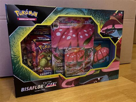 Pokémon Bisaflor VMAX Box deutsch Kaufen auf Ricardo