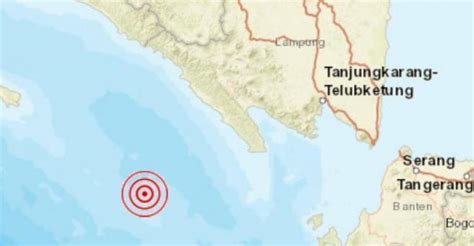 Pesisir Barat Lampung Diguncang Gempa M