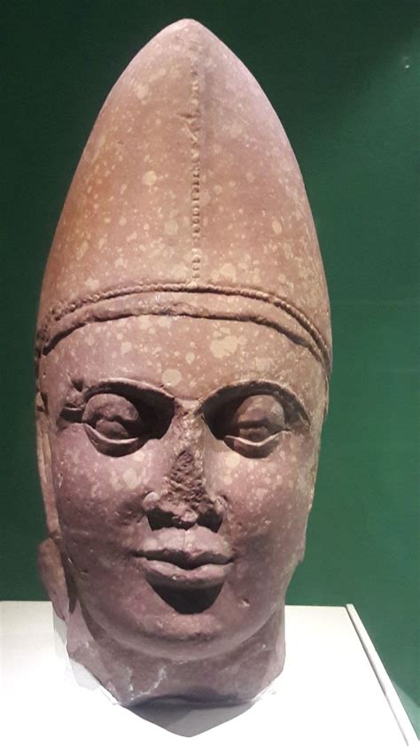 Head Of A Kushana King Circa 150 Ce Mathura School Of Art National