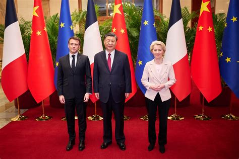 En Chine Emmanuel Macron et Ursula von der Leyen ne parviennent pas à