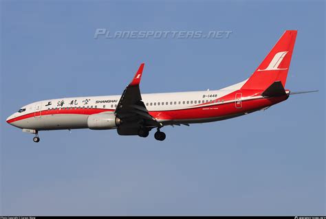 B Shanghai Airlines Boeing P Wl Photo By Carson Wang Id