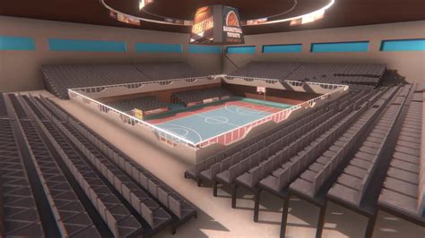 Artstation Basketball Court