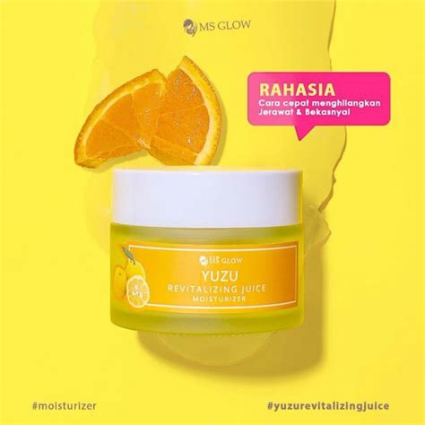 Jual Yuzu Revitalizing Juice Ms Glow Moisturizer Shopee Indonesia