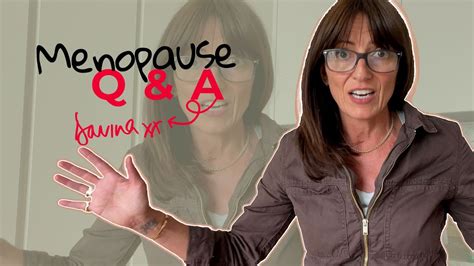 Your Menopause Questions Answered Davina Mccall Youtube