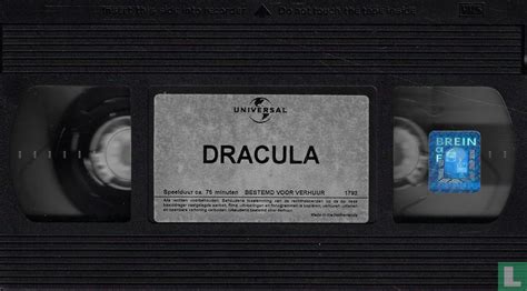 Dracula Vhs Bande Vidéo Vhs Lastdodo