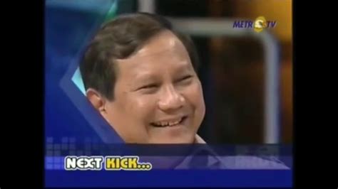 Eksklusif Kick Andy Wawancara Prabowo Saya Dikhianati Kata Prabowo