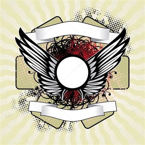 Royal Wings — Stock Vector © Sanyal 2032215