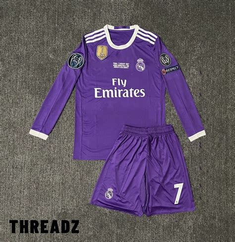 Temporada 2016 2017 Camiseta Visitante Del Real Madrid Cristiano