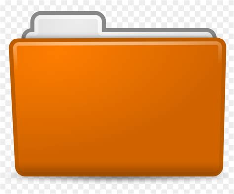 Orange Folder Icon at Vectorified.com | Collection of Orange Folder ...