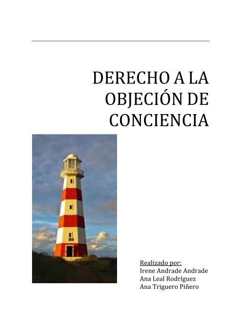 DERECHO A LA OBJECIÓN DE CONCIENCIA