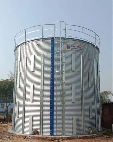 UB Steels Modular Steel Water Storage Tanks At Rs 3 Litre In Gurugram