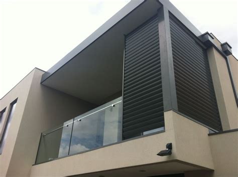 Powdercoated Aluminium Privacy Louvres