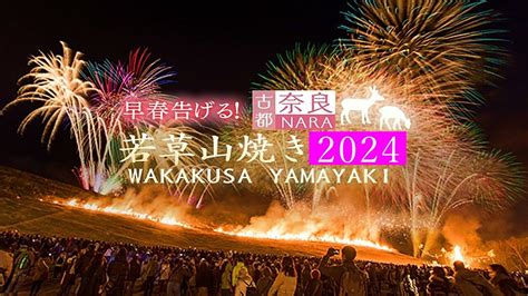 【寒波の夜空】花火が舞う！奈良・若草山焼き2024 Precautions For Viewing The Wakakusa Yamayaki