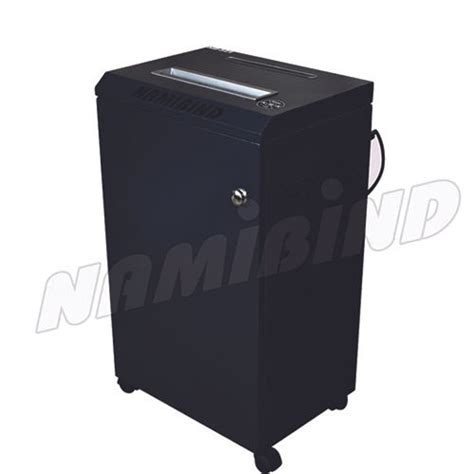 Heavy Duty Paper Shredder Machine With 60db Noise Level Metallic At