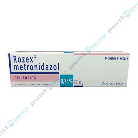 Rozex Metronidazol Gel T Pico G Punto Farma