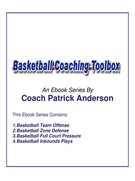 Basketball Coaching Toolbox Pdf Basketball Positions Games Of