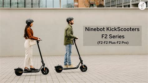 Ninebot KickScooter F2 Series ENGLISH YouTube