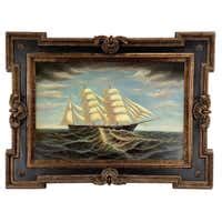 Clipper Ship Oil Painting For Sale at 1stDibs | clipper ship paintings ...