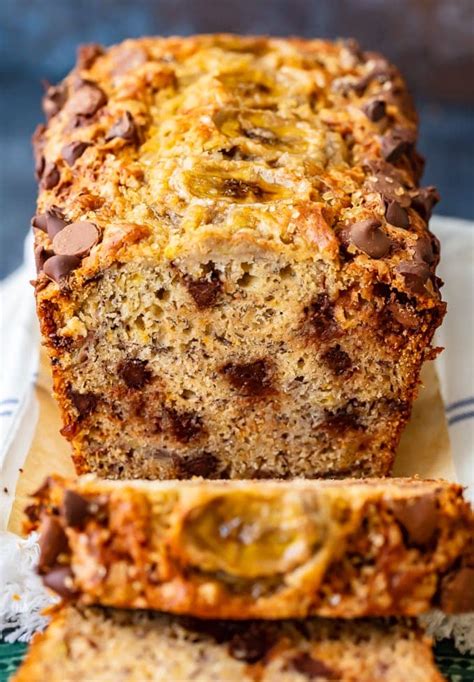 La meilleure recette de pain aux bananes et aux pépites de chocolat