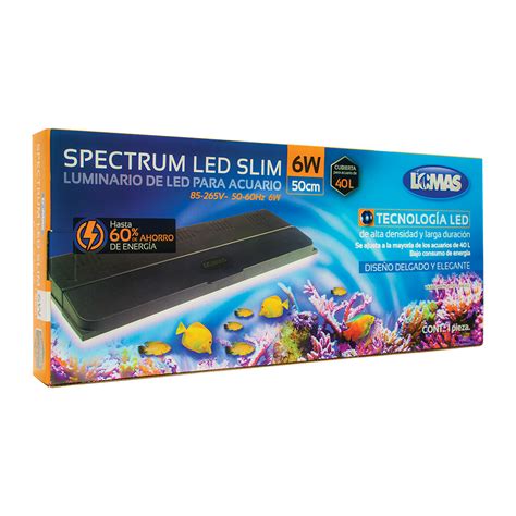 Lomas Lampara Spectrum Led Slim Cm La Jungla De Timo