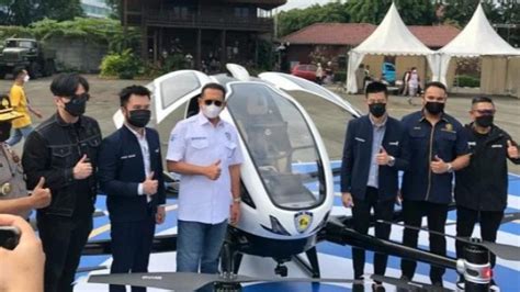 Ehang Bakal Jadi Layanan Taksi Terbang Di Indonesia