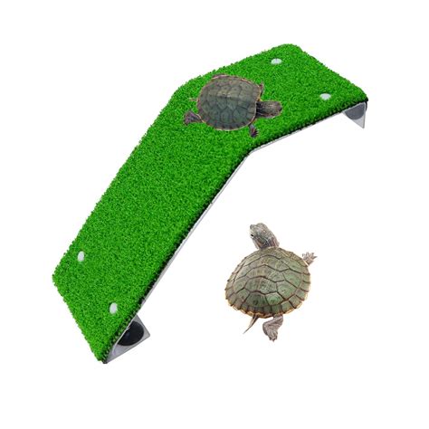 Lawn Turtle Basking Platform Tortoise Ramp Reptile Ladder Resting