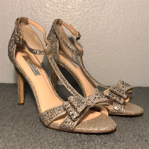 Inc International Concepts Shoes Inc Reesie Pearl Gold Bow Tstrap Wedding Sandals Poshmark