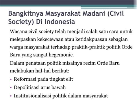 Budaya Demokrasi Menuju Masyarakat Madani Ppt