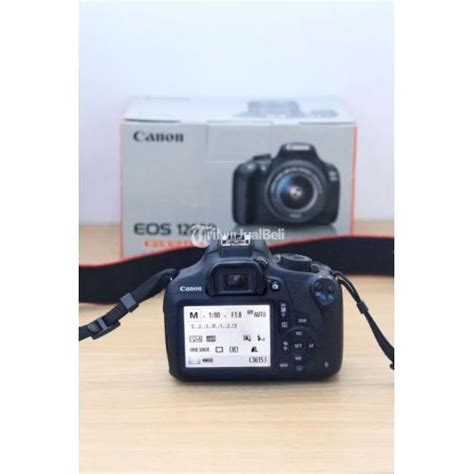 Kamera Canon Eos 1200d Fullset Box Lensa Kit Bekas Tangan 1 Di Kendal