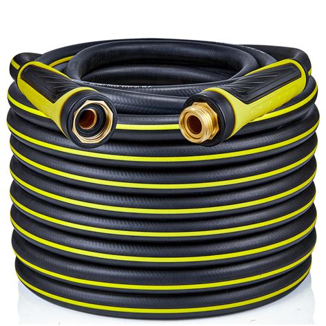 Garden Hose 75 Ft X 5 8 Heavy Duty Water Hose 75ft With Swivel Grip