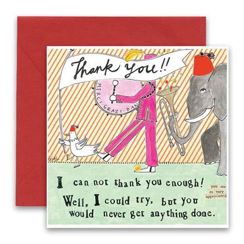 Thank You Greeting Card