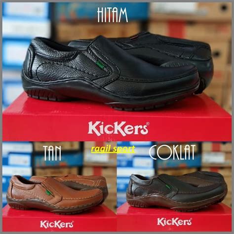 Jual Sepatu Kickers Casual Formal Santai Kantor Kuliah Kerja Dinas