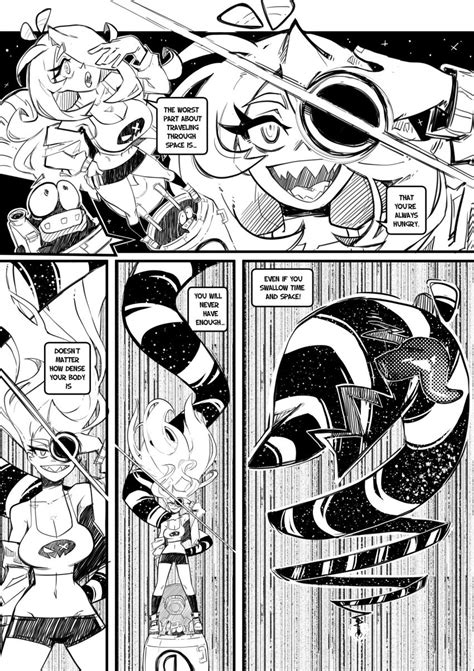 Rule 34 Comic Dialogue English Text Female Gerph Monochrome Sex Skarp