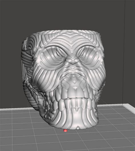 Archivo 3d Macetaflorero Scull・objeto Imprimible En 3d Para Descargar・cults