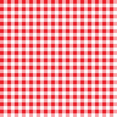 Firebrick Gingham Pattern Textured Red And White Plaid Background