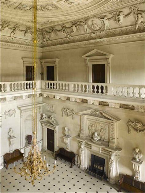 *Rococo Revisited — Houghton Hall The Stone Hall at Houghton Hall....