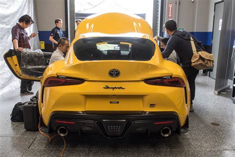 That Time We Saw The 2020 Toyota Supra Naked Cars