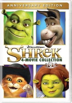 Shrek The Whole Story Quadrilogy Dvd Walmart