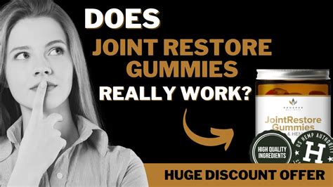 Best Joint Gummies Joint Restore Gummies Boswellia CBD Formula