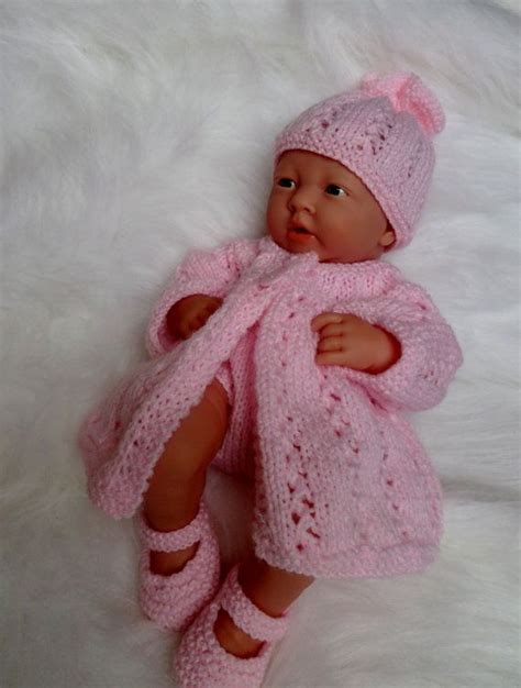 Hand Knitted Doll Clothes Berenguer Or By Theloveofdolls