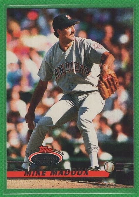 1993 Topps Stadium Club 103 Mike Maddux For Sale Online EBay