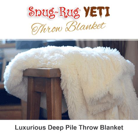 Snug-Rug Yeti Throw Blanket - Snug-Rug® Super Soft Blankets, Throws, Towels & Hoodies