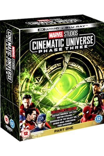 Marvel Studios Cinematic Universe Phase 3 Part 1 5 Films 4K Ultra HD