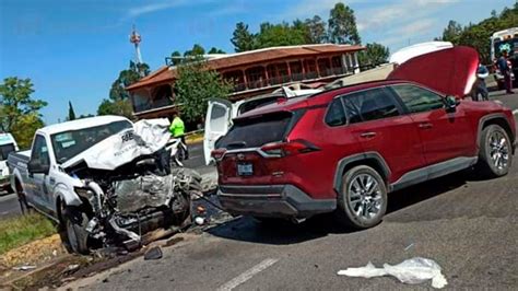 Accidente En La Morelia Pátzcuaro Deja Dos Personas Sin Vida