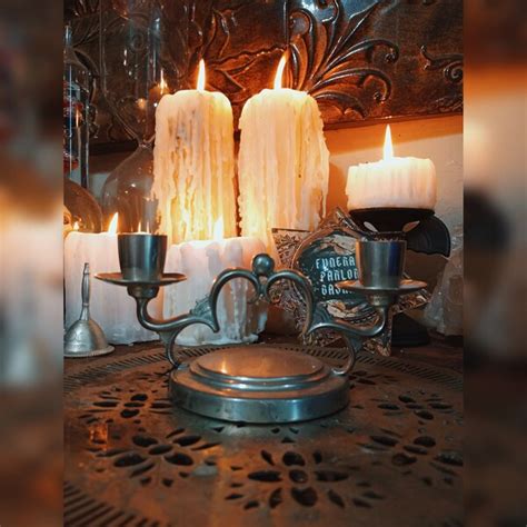 Pewter Candelabra Etsy