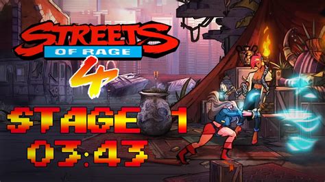 Streets Of Rage Blaze Mania Il Speedrun Stage Old